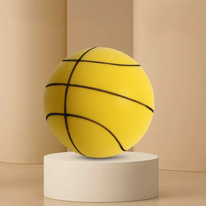 Silent High Density Foam Sports Ball Indoor Mute Basketball Soft