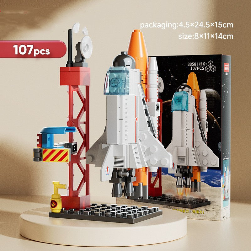 Aerospace Building Ship Children's Assembled Toys