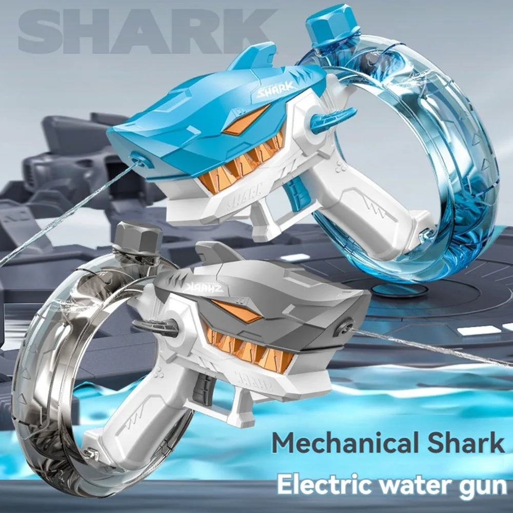 New Shark Electric Water Gun Toys Fully Automatic Toys