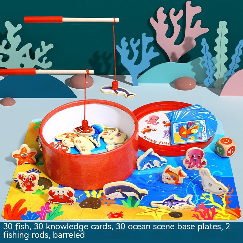 Children's Educational Magnetic Ocean Fishing Toys