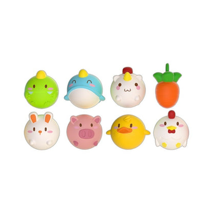 Children's Bathroom Play Toys Cute Cartoon Animal Ball Baby Bathing