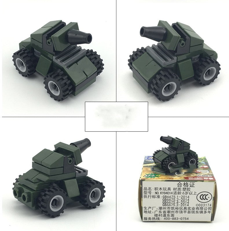 Assembling Building Blocks Combination Boys Military Educational Toys For Children