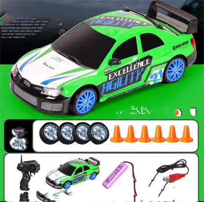 Drift Rc Car 4WD RC Drift Car Toy Remote Control GTR Model