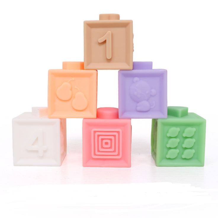 Soft building blocks, relief blocks