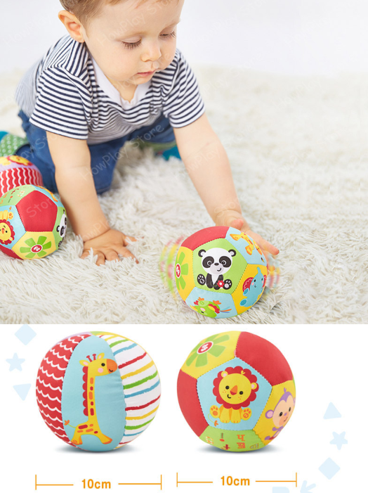 Animal cognition ball baby hand catch ball rattle ball