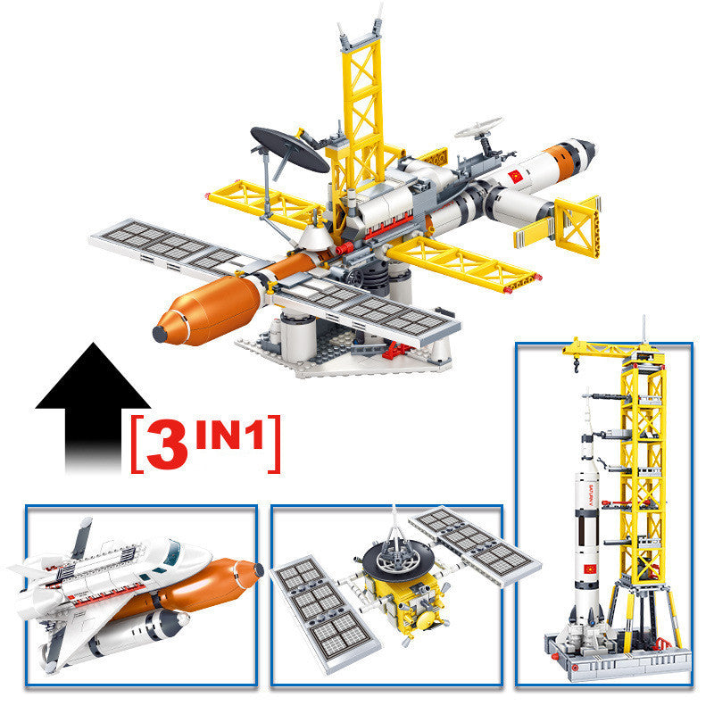 Assembled building block educational toys