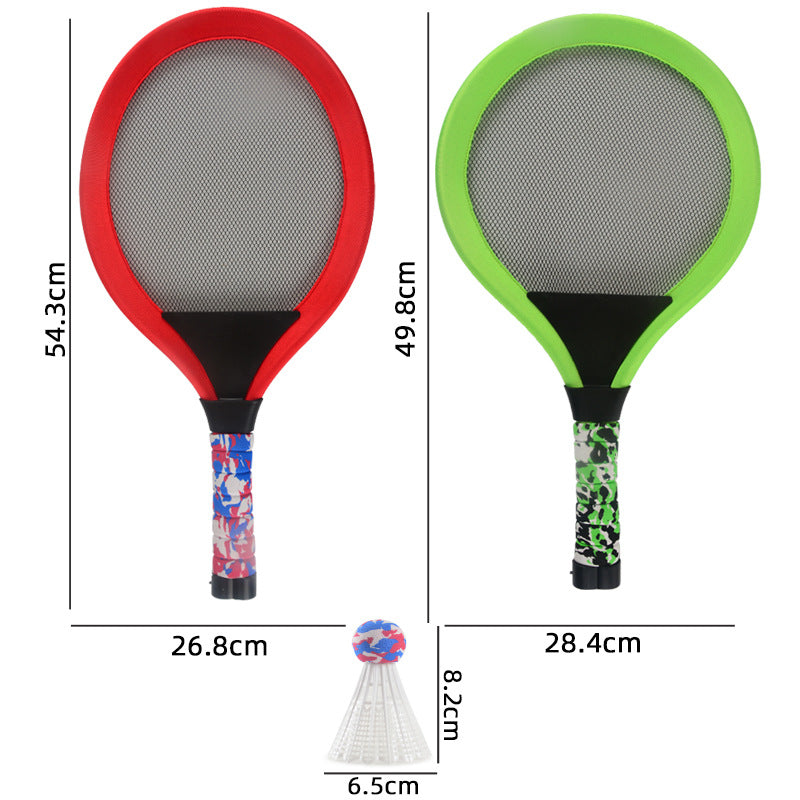 Children's luminous badminton racket set