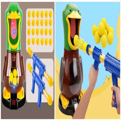 Interesting Soft Bullet Gun Score Target Duck Kids Shooting Toys