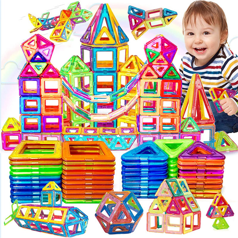 Magnetic Building Blocks DIY Magnets Toys For Kids Designer