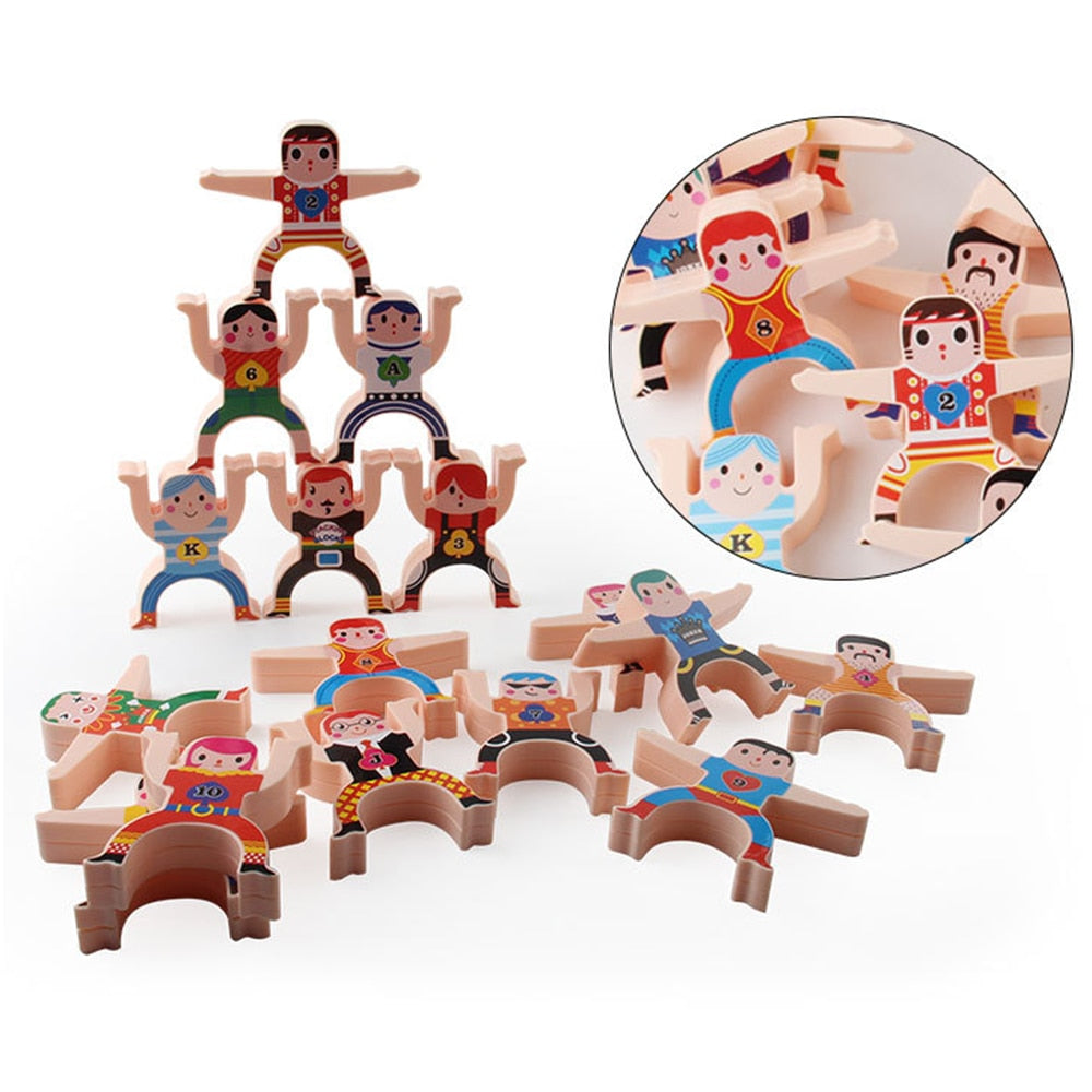 Multiplayer Cartoon Hercules Building Blocks Parent-child Interactive Toy