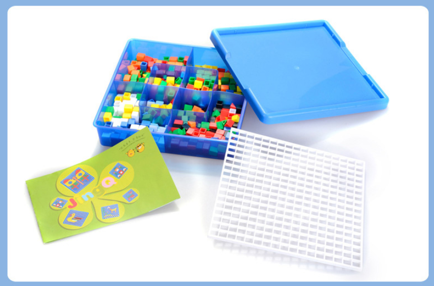 Puzzle building blocks toys