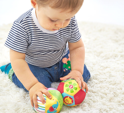 Animal cognition ball baby hand catch ball rattle ball