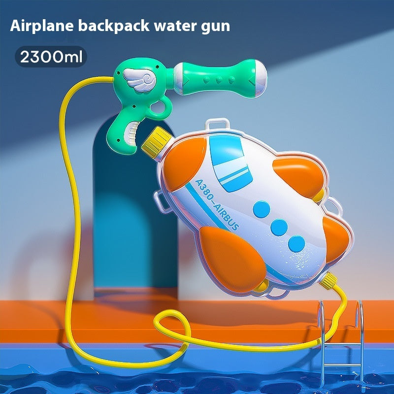 Children's Cartoon Backpack Water Gun Water Beach Toys