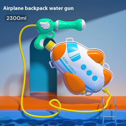 Children's Cartoon Backpack Water Gun Water Beach Toys