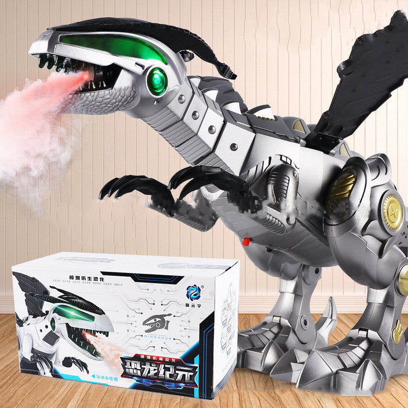 Walking Dragon Toy Fire Breathing Water Spray Dinosaur