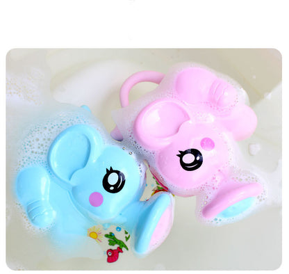 Baby Bath Toys Lovely Plastic Elephant Shape Water Spray