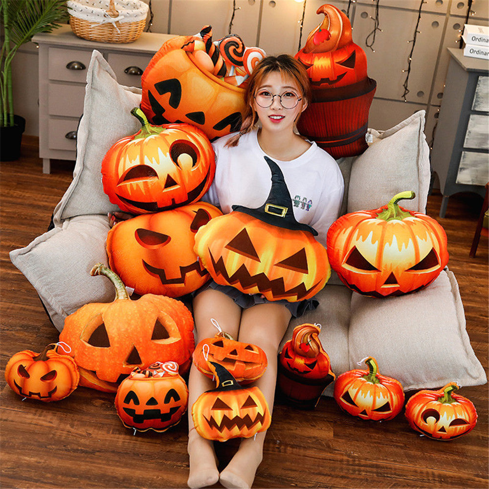 Pumpkin pillow detachable plush toys