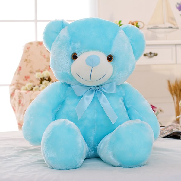 Creative Light Up LED Teddy Bear Stuffed Animals Plush Toy