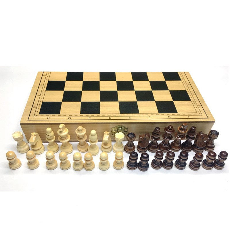 Chess Wooden Folding Magnetic Wooden Chess Pieces