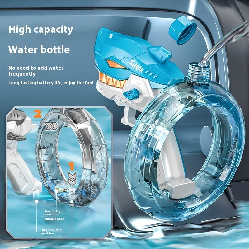 New Shark Electric Water Gun Toys Fully Automatic Toys