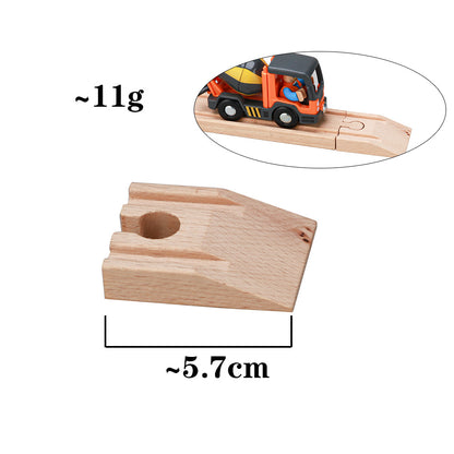 Beech Wood Track Train Toy Assembled