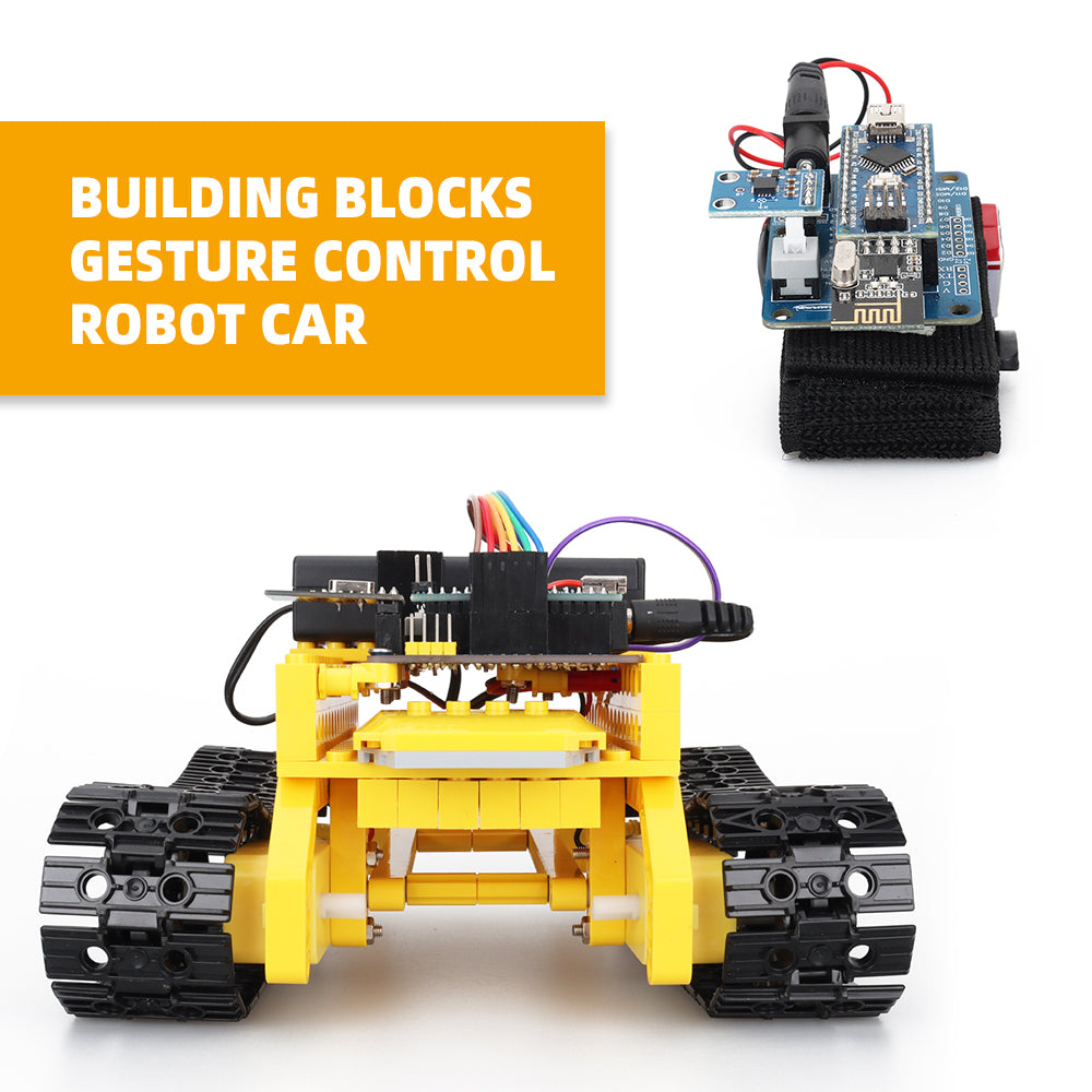 Tank Graphical Programming C DIY Smart Robot Car For CH340