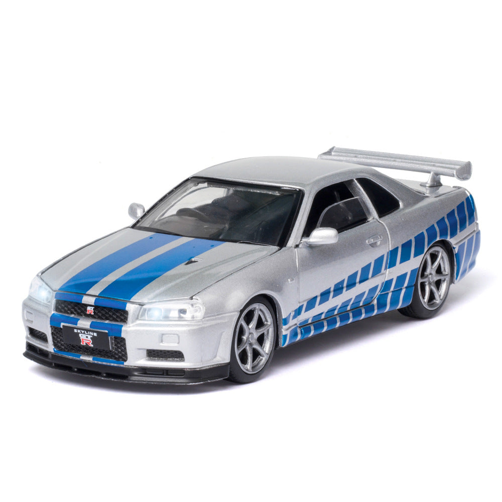 Simulation alloy car model speed and passion car creative decoration