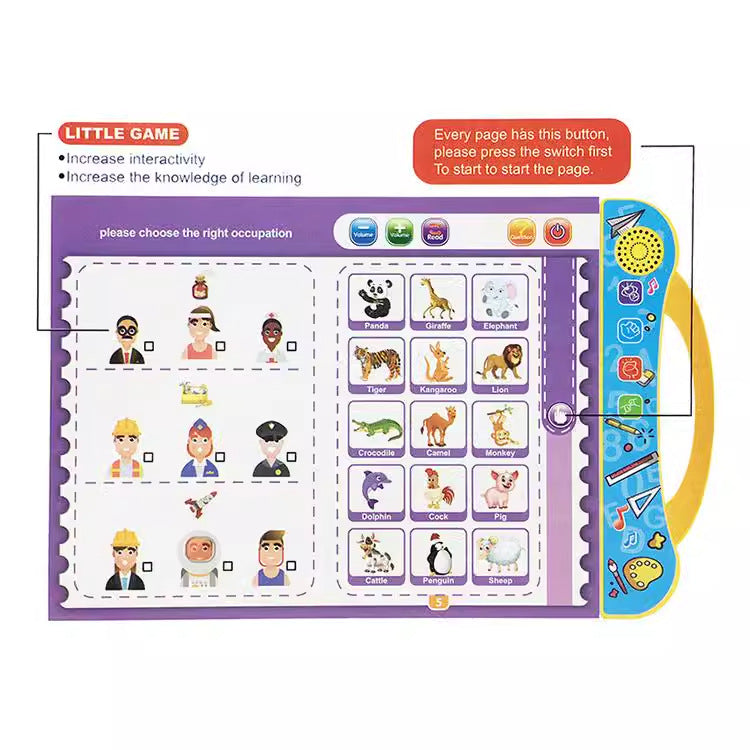 Children's Enlightenment English Point Reading Machine