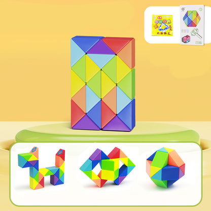 Snake Twist Cube Stress Relief Educational Toys Children