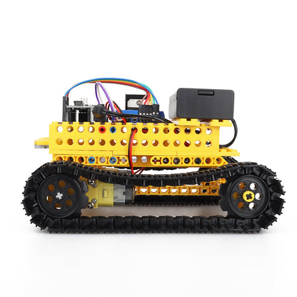 Tank Graphical Programming C DIY Smart Robot Car For CH340