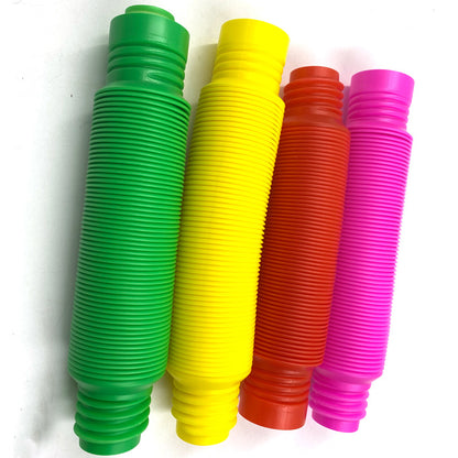 Colorful Plastic Tube Coil Children's Creative Magical Toy Circle