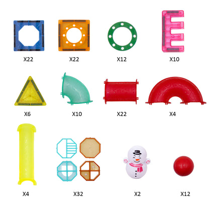 Magnetic Building Blocks,3D STEM Tiles Magnets For Kids