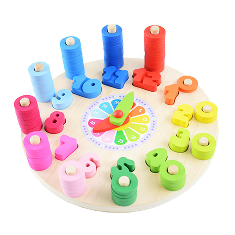 Matching puzzle building block toys