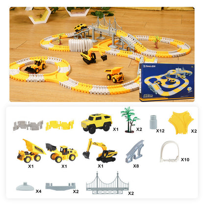 Tongli Engineering Vehicle Rail Car Children's Toys