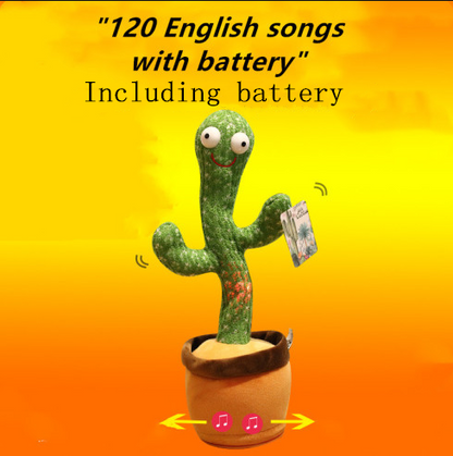 Cactus Plush Toy Electronic Shake Dancing Toy With The Song