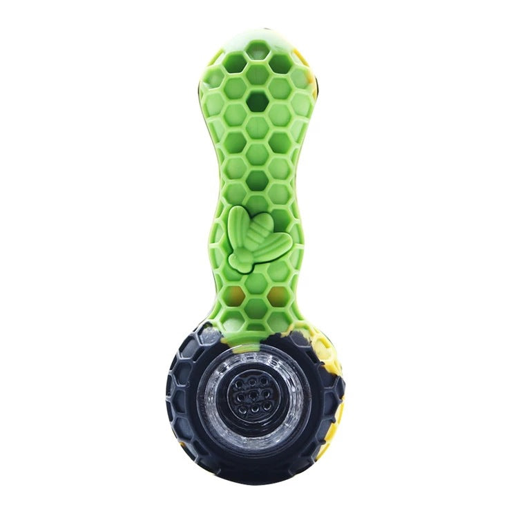 Environmentally friendly silicone honeycomb pipe