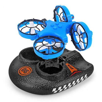 RC Boat Water Land And Air Four-Axis  Hovercraft Three-in-one