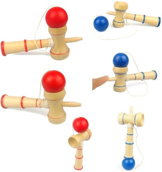 Kendama wooden educational toys