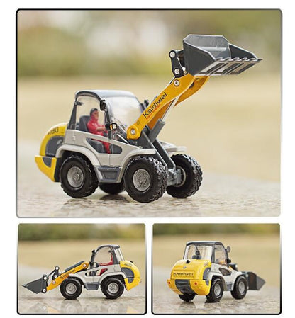 Alloy 1 50 Forklift Loader Bulldozer Engineering Car Toys