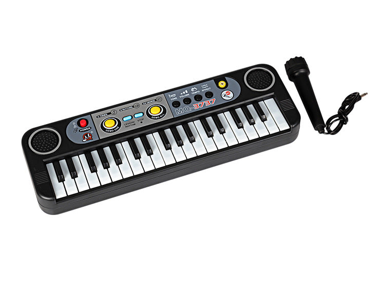 Piano Multifunctional Enlightenment Educational Toy With Microphone