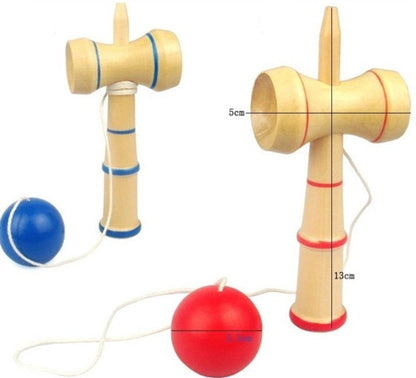 Kendama wooden educational toys