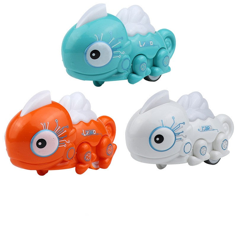 Children's toys press animal crawling toy car