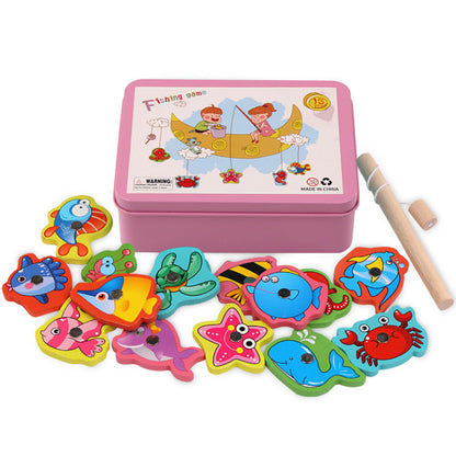 Magnetic fishing toys for children