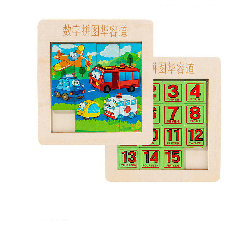 Building Blocks Magnetic Clearance Intelligence Logical Thinking Wooden Educational Toys