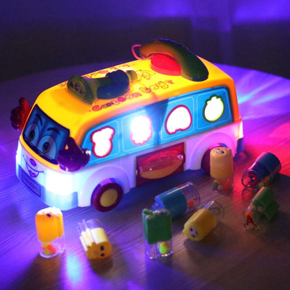 Children's Electric Universal Bus Light Music Toy