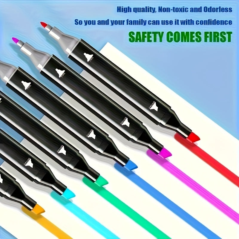 Alcohol Markers 120  Healthy Bright Professional Multi Colour Pens
