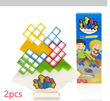 Balance Stacking Board Games Kids Adults Tower Block Toys