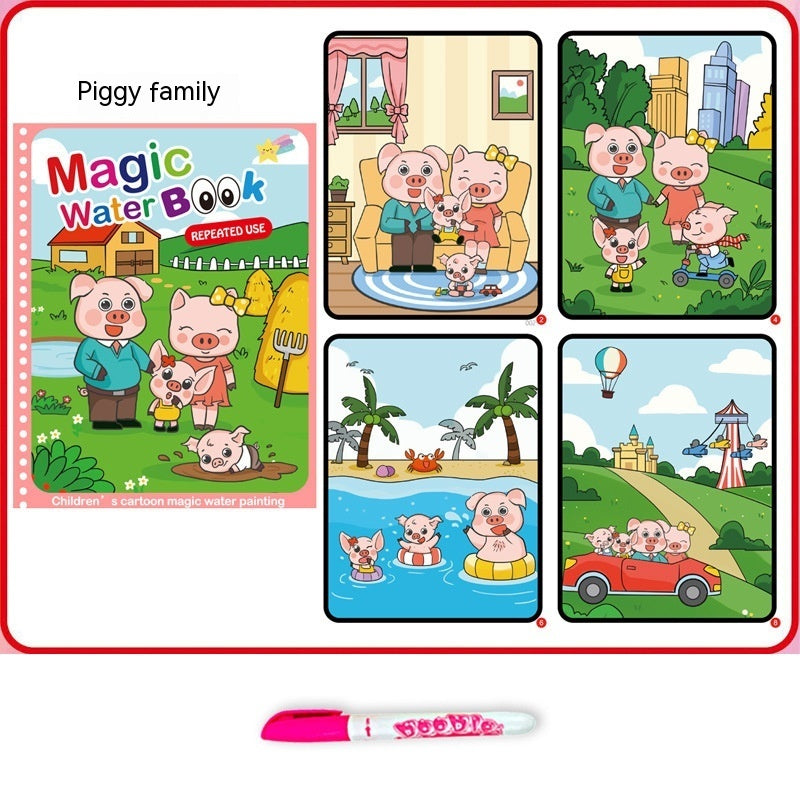 Children's Magic Boys Educational Water Picture Book