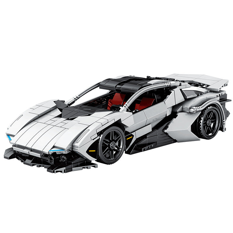 Boys Sports Car Series Building Blocks Educational Children's Toys