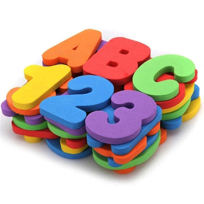 Baby Toys With Colorful Letters And Numbers